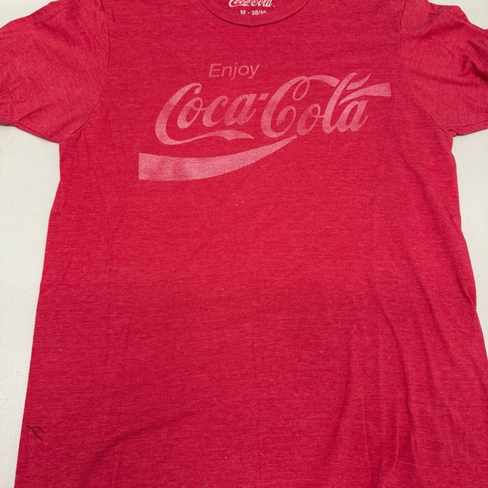 Coca-Cola Red and White Logo Tee